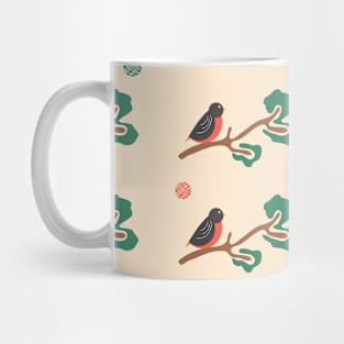 bird perch on tree Mug